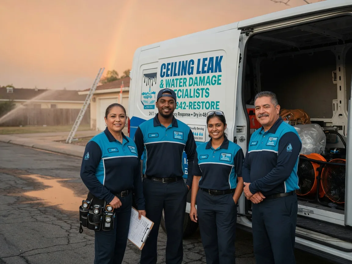 Ceiling Leak Cleanup company in Helotes, TX